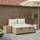 vidaXL Kültéri kanapé szett 4 -Seater 4 pcs 55 x 30 x 39 cm