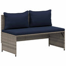vidaXL Kültéri kanapé szett 4 -Seater 4 pcs 55 x 30 x 39 cm