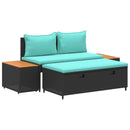 vidaXL Kültéri kanapé szett 4 -Seater 4 pcs 55 x 30 x 39 cm