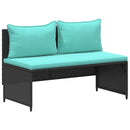 vidaXL Kültéri kanapé szett 4 -Seater 4 pcs 55 x 30 x 39 cm