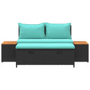 vidaXL Kültéri kanapé szett 4 -Seater 4 pcs 55 x 30 x 39 cm