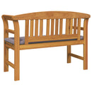 vidaXL Rózsapad Természetes 114 x 46 x 82,5 cm Tömör Akácfa
