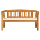 vidaXL Rózsapad Természetes 157 x 46 x 82,5 cm Tömör Akácfa