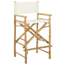 vidaXL Összecsukható rendezőszék 2 pcs Természetes Bambusz