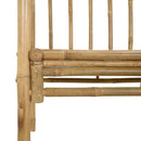 vidaXL Kerti ív padtól 115 x 50 x 205 cm Bambusz