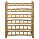 vidaXL Borágas Természetes 57 x 29,5 x 72 cm Bambusz