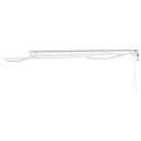 vidaXL Electric Awning Frame 3,5 x 2,5 m Fehér Porszórt alumínium