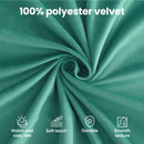 vidaXL Kanapé Türkiz 76 x 81 x 87,5 cm Bársony