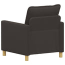 vidaXL Kanapé Sötétszürke 76 x 81 x 87,5 cm Szövet
