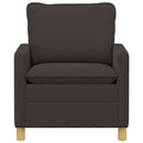 vidaXL Kanapé Sötétszürke 76 x 81 x 87,5 cm Szövet