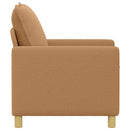 vidaXL Kanapé Bézs 76 x 81 x 87,5 cm Szövet