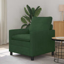 vidaXL Kanapé Dzsungel zöld 76 x 81 x 87,5 cm Szövet
