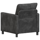 vidaXL Kanapé Sötétszürke 76 x 81 x 87,5 cm Poliészter