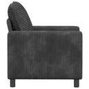 vidaXL Kanapé Sötétszürke 76 x 81 x 87,5 cm Poliészter