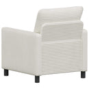 vidaXL Kanapé Krémszínű 76 x 81 x 87,5 cm Poliészter