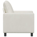 vidaXL Kanapé Krémszínű 76 x 81 x 87,5 cm Poliészter