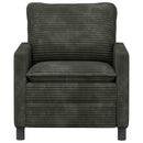 vidaXL Kanapé Antracitszürke 76 x 81 x 87,5 cm Poliészter