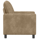 vidaXL Kanapé Tópszínű 76 x 81 x 87,5 cm Poliészter