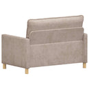 vidaXL Kanapé Bézs 126 x 81 x 87,5 cm Poliészter