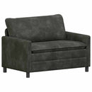 vidaXL Kanapé Antracitszürke 126 x 81 x 87,5 cm Poliészter
