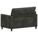 vidaXL Kanapé Antracitszürke 126 x 81 x 87,5 cm Poliészter