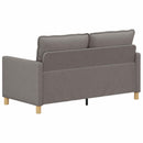 vidaXL Kanapé Tópszínű 156 x 81 x 87,5 cm Szövet