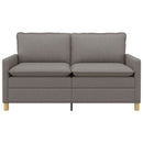 vidaXL Kanapé Tópszínű 156 x 81 x 87,5 cm Szövet