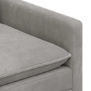 vidaXL Kanapé Világosszürke 156 x 81 x 87,5 cm Bársony