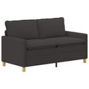vidaXL Kanapé Sötétszürke 156 x 81 x 87,5 cm Szövet