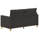 vidaXL Kanapé Sötétszürke 156 x 81 x 87,5 cm Szövet