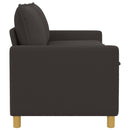 vidaXL Kanapé Sötétszürke 156 x 81 x 87,5 cm Szövet