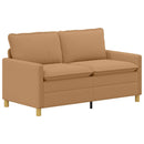 vidaXL Kanapé Bézs 156 x 81 x 87,5 cm Szövet