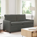 vidaXL Kanapé Sötétszürke 156 x 81 x 87,5 cm Szövet