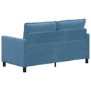 vidaXL Kanapé Kék 156 x 81 x 87,5 cm Szövet