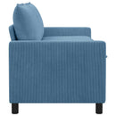vidaXL Kanapé Kék 156 x 81 x 87,5 cm Szövet