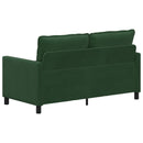 vidaXL Kanapé Dzsungel zöld 156 x 81 x 87,5 cm Szövet