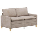 vidaXL Kanapé Bézs 156 x 81 x 87,5 cm Poliészter