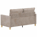 vidaXL Kanapé Bézs 156 x 81 x 87,5 cm Poliészter