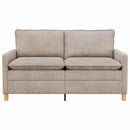 vidaXL Kanapé Bézs 156 x 81 x 87,5 cm Poliészter