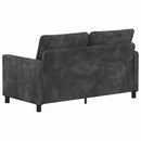 vidaXL Kanapé Sötétszürke 156 x 81 x 87,5 cm Poliészter