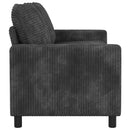 vidaXL Kanapé Sötétszürke 156 x 81 x 87,5 cm Poliészter