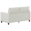 vidaXL Kanapé Krémszínű 156 x 81 x 87,5 cm Poliészter