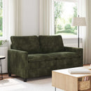 vidaXL Kanapé Zöld 156 x 81 x 87,5 cm Poliészter