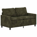 vidaXL Kanapé Zöld 156 x 81 x 87,5 cm Poliészter