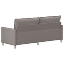 vidaXL Kanapé Tópszínű 196 x 81 x 87,5 cm Szövet