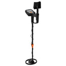 vidaXL Fémkereső LCD kijelzővel 3 modell 19 cm tekercs Fekete