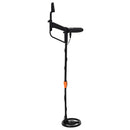 vidaXL Fémkereső LCD kijelzővel 3 modell 19 cm tekercs Fekete