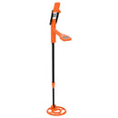 vidaXL Fémkereső LCD kijelzővel, 2 modell, 19 cm tekercs Sárga