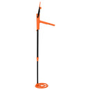 vidaXL Fémkereső LCD kijelzővel, 2 modell, 19 cm tekercs Sárga