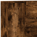 vidaXL Fejtámla polcokkal Füstölt tölgy 100 x 16,5 x 103,5 cm Faanyag